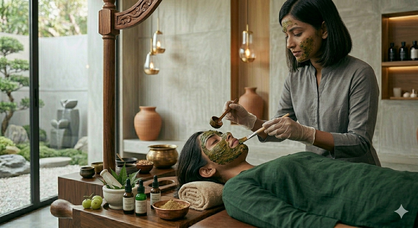 Herbal Facial For Pimples